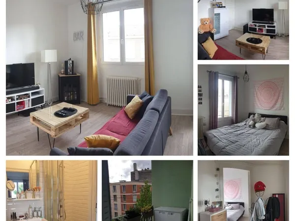 Appartement 2 pièces 38 m²