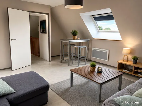 Joli T2 en Duplex - Meublé - Saint Félix - Motte Rouge - Libre au 1er novembre