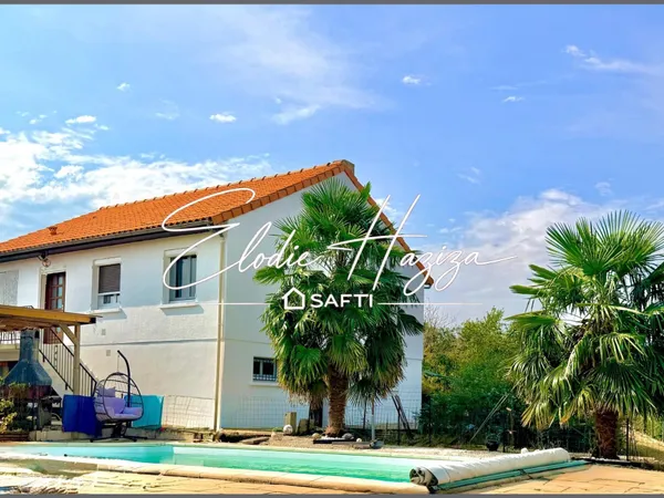 Maison surface 102m2 5 pièces, 4 chambres, Piscine