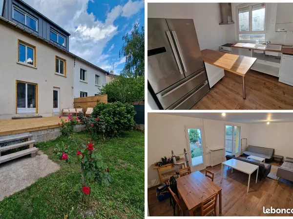 Maison rénovée 5 chambres + jardin + dépendance - Nantes Chantenay