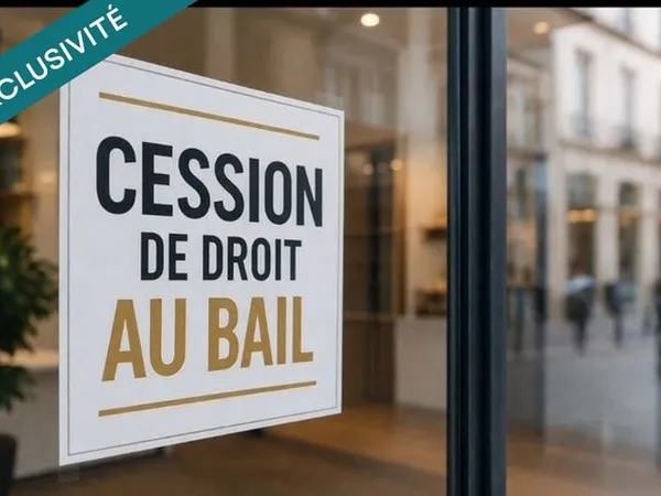 CESSION DE DROIT AU BAIL  LOCAL COMMERCIAL  SO OUEST LEVALLOIS