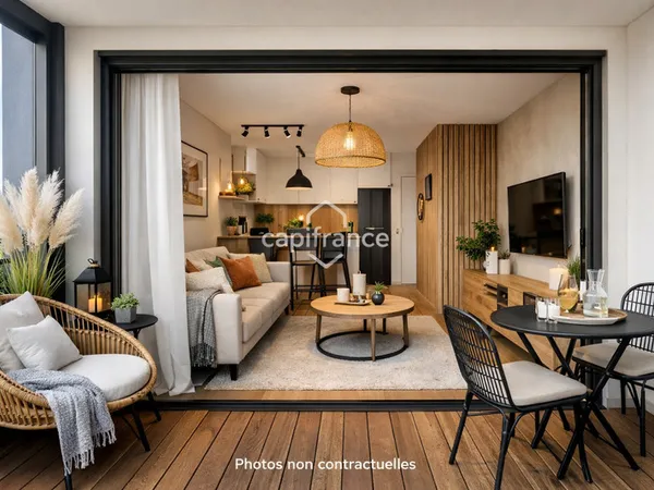 Appartement à vendre 2 pièces TOURS (37)