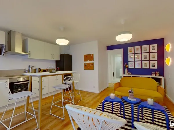 Colocation avec sdb privé - 2 chambres - Bd Wilson Antibes
