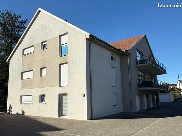 Appartement 4 pièces avec grand jardin