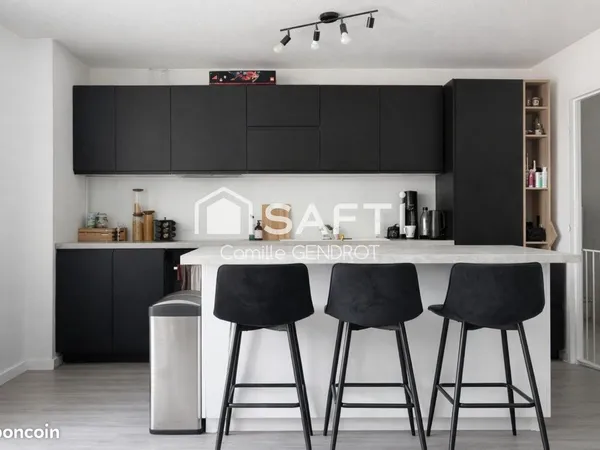 Appartement 3 pièces 63 m²