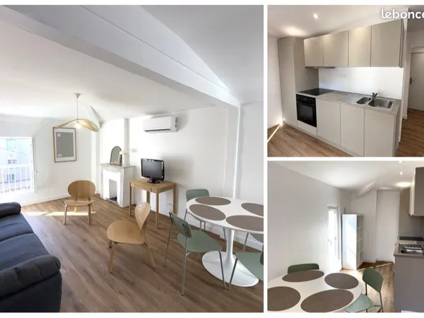 Cannes - 2 pièces meublé 42 m², refait à neuf, climatisé