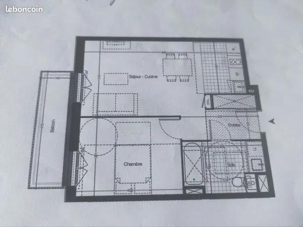 Location appartement 45m² Vitré