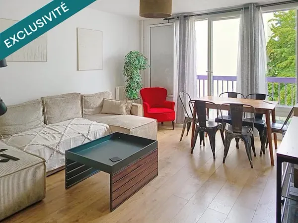 Appartement 3 pièces 63 m²