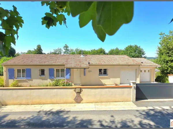 Maison contemporaine de plain-pied 118 m² sur parc arboré de près de 2000 m² à 5 mn de toutes commod