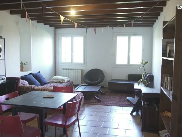 Grand appartement avec jardin