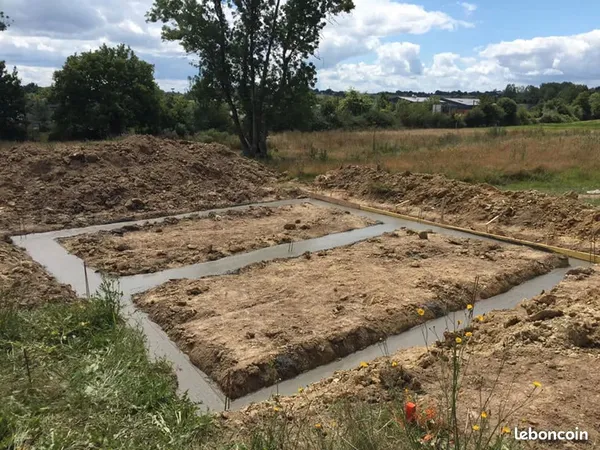 Terrain 361 m² Teillé