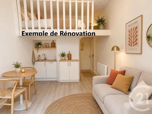 Appartement 1 pièce 13 m²