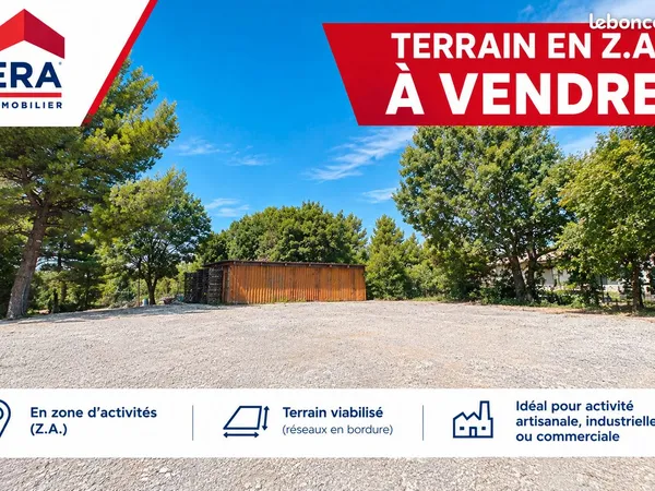 Terrain 4150 m² CHÂTEAU-ARNOUX-SAINT-AUBAN