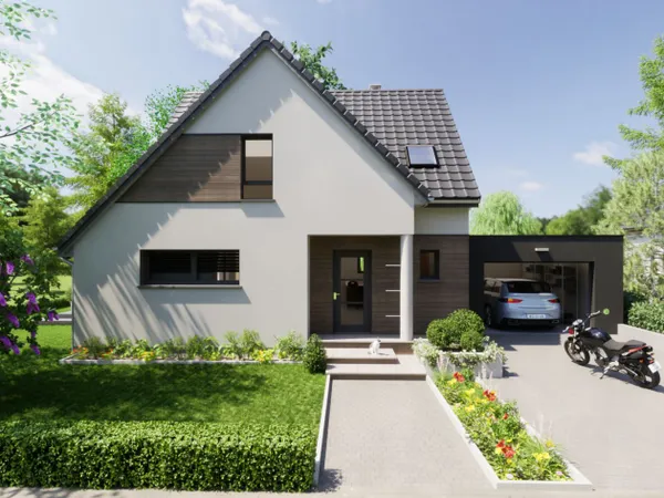 Terrain + maison 110 m²