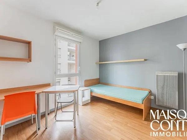 Studio 1 pièce 19 m²
