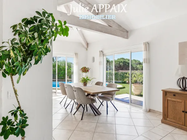 Villa individuelle avec piscine, garage dans un domaine sécurisé