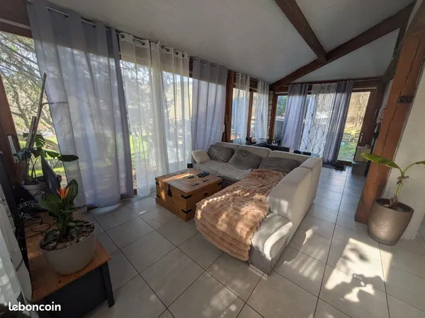 Maison 150 m² - vue loire - terrain 2 300 m² - 3 chambres