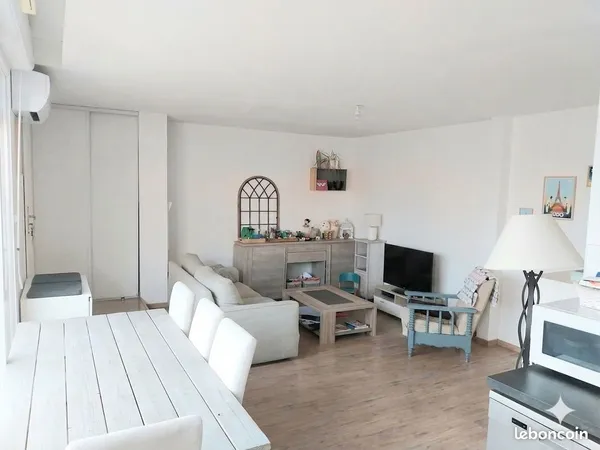 Appartement T3 62m² avec terrasse 13m²
