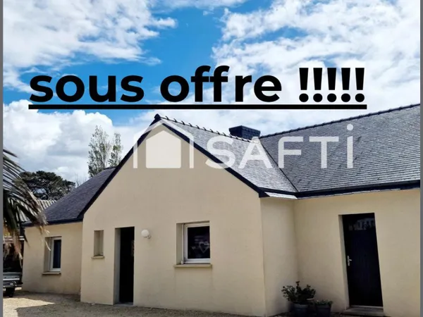 Plougoulm - Maison familiale moderne avec vie de plain-pied
