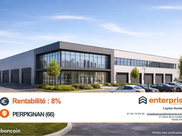 Local bureaux 2 000 m²
