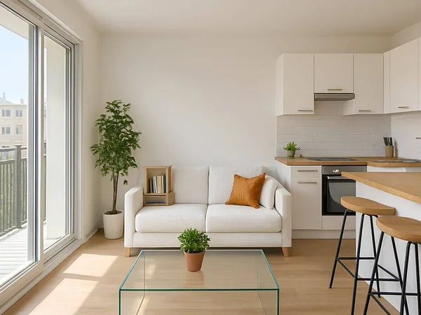 Appartement 2 pièces 43 m²
