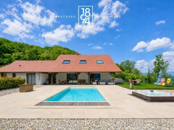 À vendre I Maison individuelle I Chanaz I Piscine I Spa I Sauna