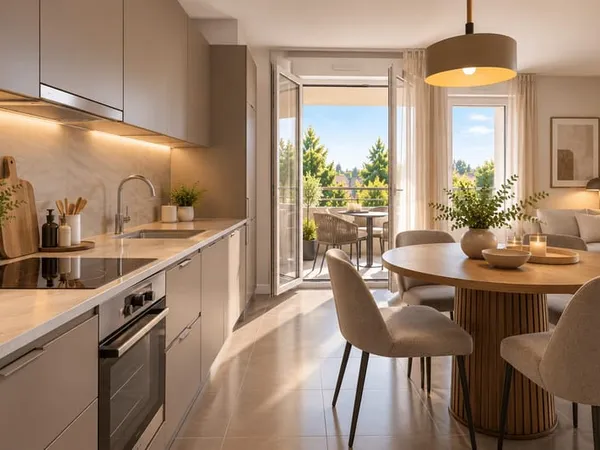 Appartement 3 pièces 57 m²