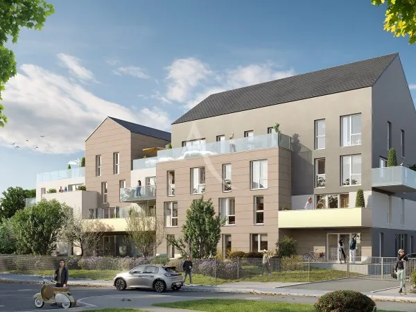 OXALIS - programme neuf Appartement 3 pièces avec terrasse
