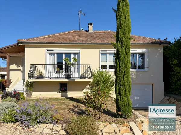 Maison Vaugrigneuse 92 m² 3 chambres sous-sol et piscine