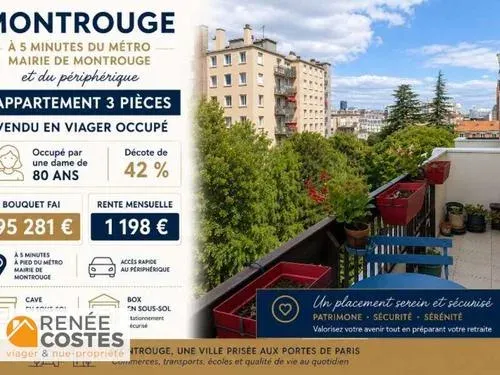 Viager 3 pièces 67 m²