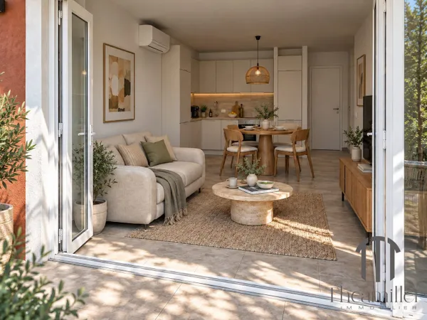 T2 Cocoon de 41 m² avec terrasse et jardin