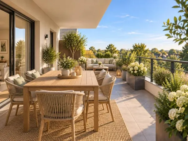 Bien d'exception : T3 avec belle terrasse à proximité du vieux bassin