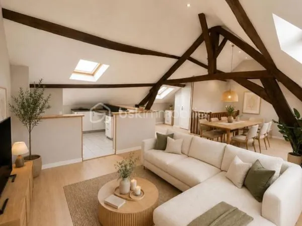 Duplex de 117m² avec garage - De beaux volumes a prix attractif