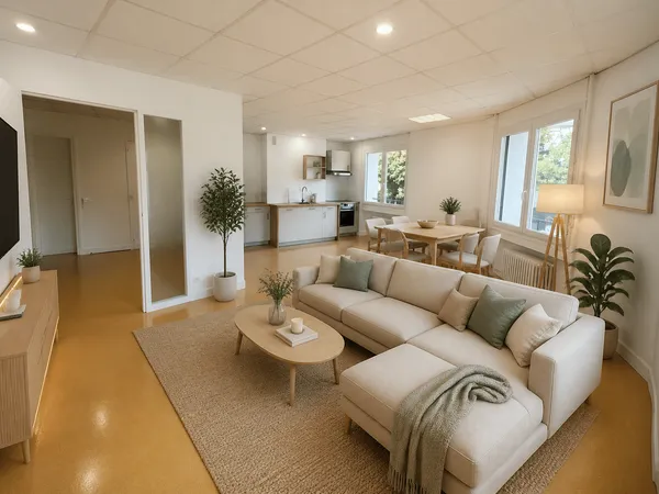 Appartement 3 pièces 74 m²