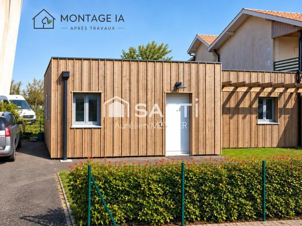 Une maison contemporaine au coeur de Gujan-Mestras