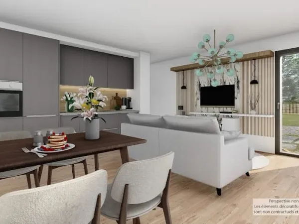 Maison neuve 2 pièces 47 m²
