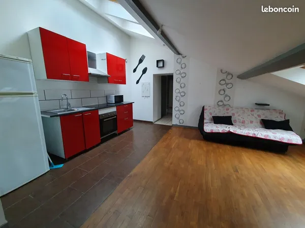 Appartement 2chambres+bureau_Nancy Charles III
