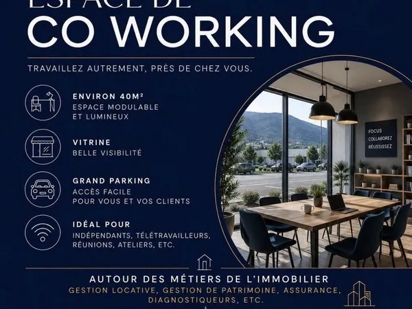 Bureaux 1 pièce 35 m²