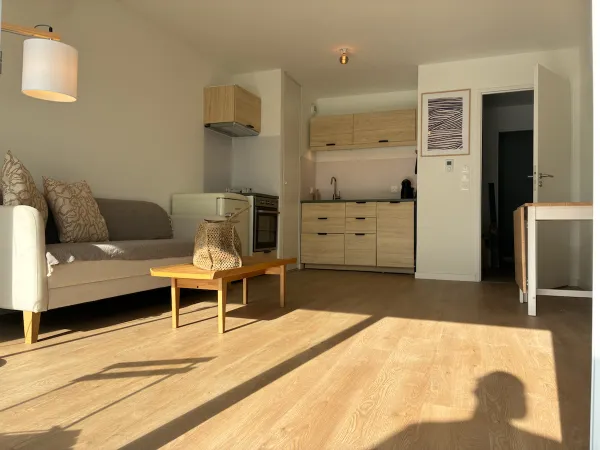 Loue appartement meublé 51m² Sainte-Cécile-Plage, sur la mer, à 12 minutes du Touquet