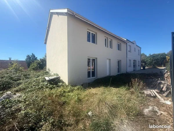 Maison neuve 160 m² à terminer - Terrain 500 m² - Mouroux