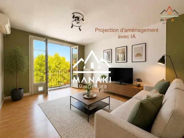 Studio 1 pièce 28 m²
