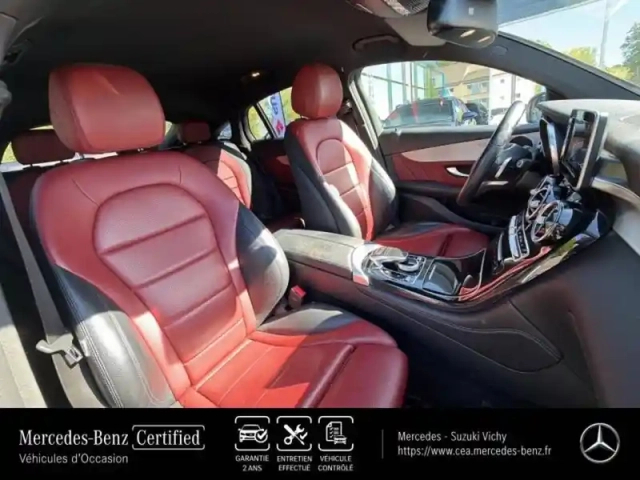 Mercedes Glc coupé 250 d 204ch sportline 4matic 9g-tronic euro6c — photo 13