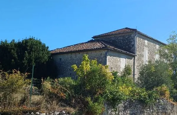 MAISON VILLAGE EN PIERRE JARDIN ARBORE