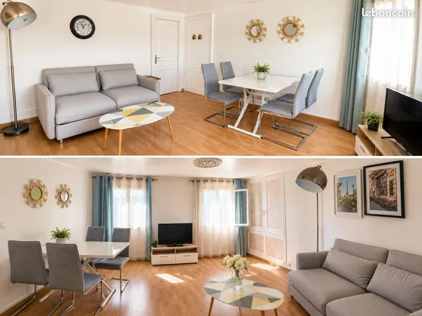 Appartement rénové à neuf - Lumineux, sans vis-à-vis - Vendu meublé