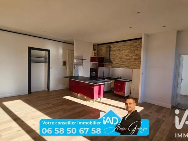 Appartement 3 pièces 59 m²