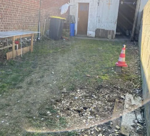 Garage 35m2 avec cours