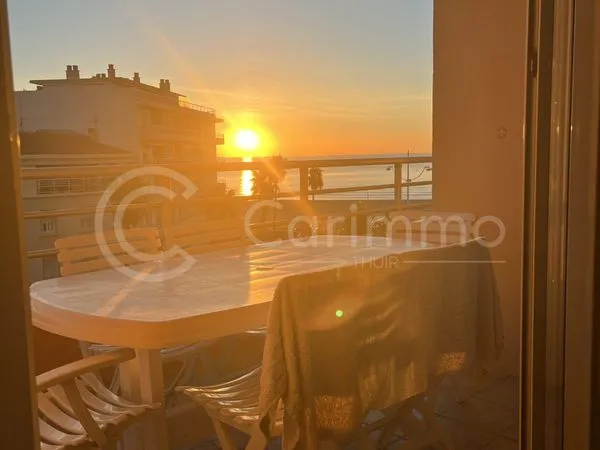 CANET PLAGE - Bel appartement t3 de standing avec vue mer