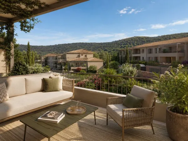 CHARME PROVENÇAL & BELLE TERRASSE AU COEUR DE LA GARDE-FREINET  MAGNIFIQUE APPARTEMENT T2