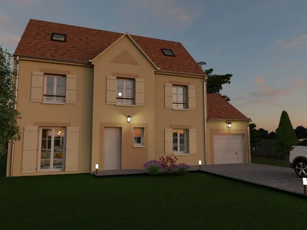 Terrain + maison 139 m²