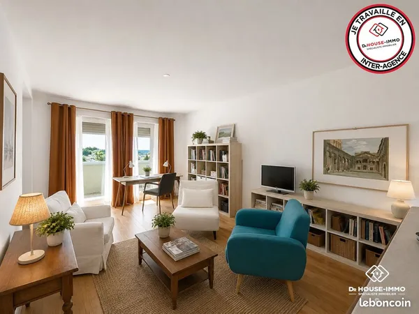 Appartement 2 pièces 47 m²